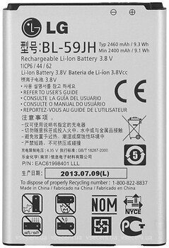 Фото LG BL-49JH 2460 mAh