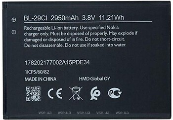 Фото Nokia BL29-CI 2950 mAh