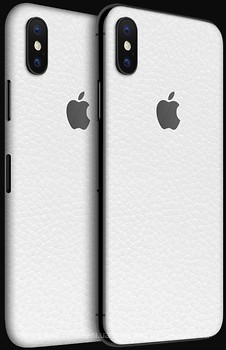 Фото Dbrand Back White Leather iPhone X