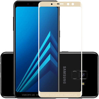 Фото ArmorStandart Full-Screen Samsung Galaxy A8 A530 2018 Gold (ARM50892)