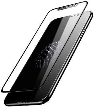 Фото Baseus Glass 3D Edge Black Apple iPhone X (SGAPIPHX-KE01)