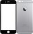 Фото Toto 2.5D Full Cover Tempered Glass front+back Apple iPhone 6/6S Plus Black