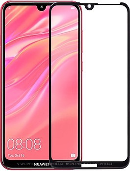 Фото Toto 5D Cold Carving Tempered Glass Huawei Y7 2019 Black