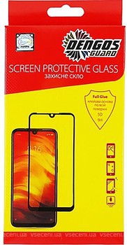 Фото Dengos Full Glue Samsung Galaxy M30s M307 2019 Black (TGFG-82)