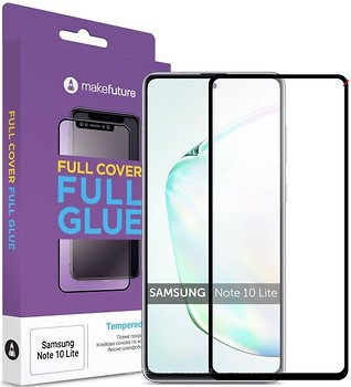 Фото MakeFuture Full Cover Full Glue Samsung Galaxy Note 10 Lite N770 2020 Black (MGF-SN10L)