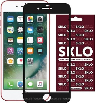Фото SKLO 3D Full Glue Apple iPhone 7 Plus/8 Plus Black