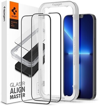 Фото Spigen AlignMaster Glas.tR Apple iPhone 13 Pro Max (AGL03377)