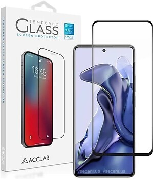 Фото Acclab Full Glue Xiaomi Mi 11T Black