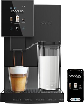 Фото Cecotec Cremmaet Compactccino Connected Black Silver (01463)
