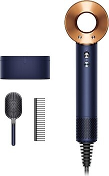 Фото Dyson Supersonic HD07 Special Gift Edition Prussian Blue/Rich Copper