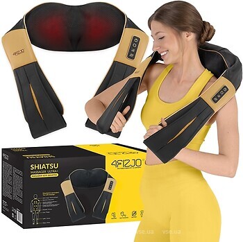 Фото 4FIZJO Shiatsu Ultra+ NM04 Black/Gold (P-5907739319081)