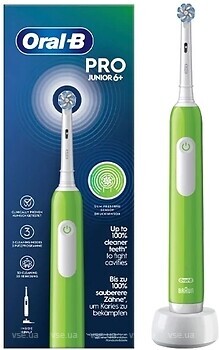 Фото Oral-B D305 Pro Junior 6+ Green