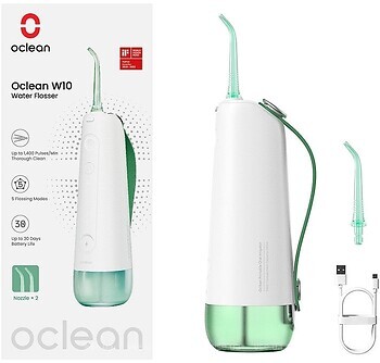 Фото Xiaomi Oclean W10 New 2 насадки Green