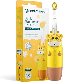 Фото Nordics Expert Sonic Toothbrush for Kids CA910 Giraffe Yellow
