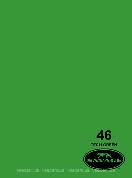 Фото Savage Widetone Tech Green Chroma key 1.35x11 м (46-1253)