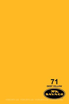 Фото Savage Widetone Deep Yellow 2.72x11 м (71-12)
