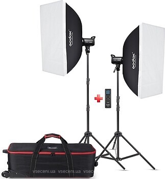 Фото Godox SL100D-K2 Softbox Kit