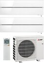 Фото Mitsubishi Electric Premium Hyper Heating White Multi 53 (9+9)