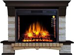 Фото ArtiFlame STONE MONTEBELLO AF28S махагон коричневий антик
