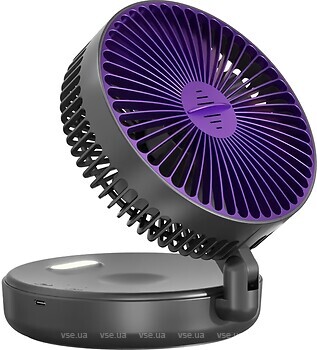 Фото Epik Folding Light Fan Grey