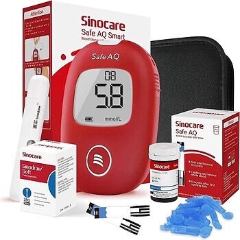 Фото Sinocare Safe AQ Smart + 50 тест-смужок