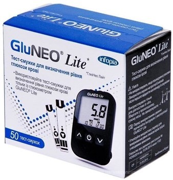 Фото Infopia GluNeo Lite 50 шт