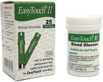 Фото Bioptik Easy Touch Glucose 25 шт