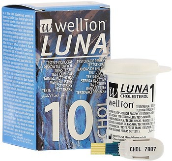 Фото Wellion Luna CHOL 10 шт