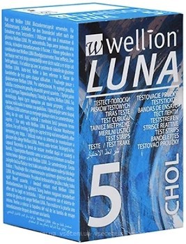 Фото Wellion Luna CHOL 5 шт