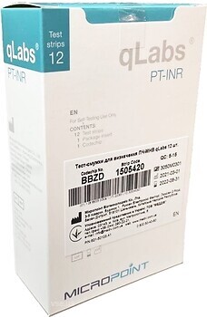 Фото Micropoint Biotechnologies qLabs PT-INR 12 шт