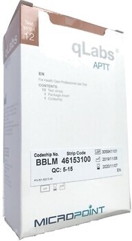 Фото Micropoint Biotechnologies qLabs APTT 12 шт