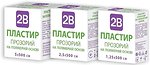 Фото 2B Пластырь на полимерной основе 1.25 см x 5 м