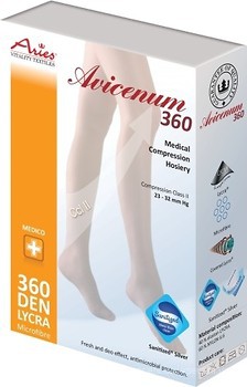 Фото Aries колготки Avicenum с закрытым носком, 360 Den, 2 класс