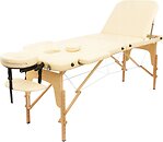Фото 4FIZJO Massage Table+Wood W60 Beige