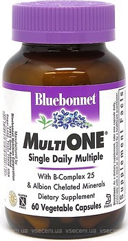 Фото Bluebonnet Nutrition MultiONE Single Daily Multiple 60 капсул