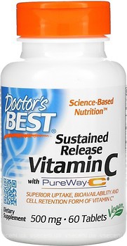 Фото Doctor's Best PureWay-C 60 таблеток (DRB00191)