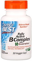 Фото Doctor's Best Fully Active B Complex with Quatrefolic 30 капсул (DRB00299)