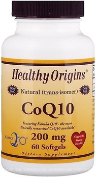 Фото Healthy Origins CoQ10 Kaneka Q10 200 мг 60 капсул (HOG35048)