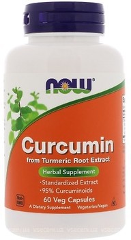 Фото Now Foods Curcumin 665 мг 60 капсул (04638)