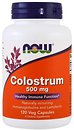 Фото Now Foods Colostrum 500 мг 120 капсул (03216)