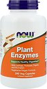 Фото Now Foods Plant Enzymes 240 капсул (02967)