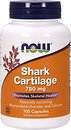 Фото Now Foods Shark Cartilage 750 мг 100 капсул (03270)