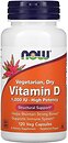 Фото Now Foods Vitamin D 1000 IU Dry Veg 120 капсул (00368)