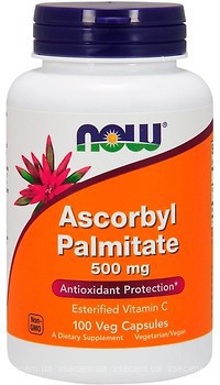 Фото Now Foods Ascorbyl Palmitate 500 мг 100 капсул (00608)