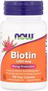 Фото Now Foods Biotin 1000 мкг 100 капсул (00469)