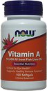 Фото Now Foods Vitamin A 10000 IU 100 капсул (00330)