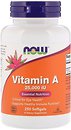 Фото Now Foods Vitamin A 25000 IU 250 капсул (00342)