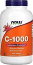 Фото Now Foods Vitamin C with rose hips 1000 мг 250 таблеток (00682)