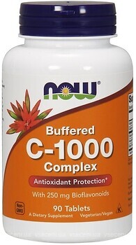 Фото Now Foods Buffered C-1000 Complex 90 пігулок (00700)