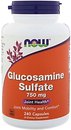 Фото Now Foods Glucosamine Sulfate 750 мг 240 капсул (03238)